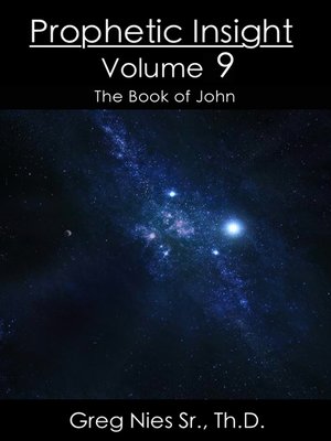 cover image of Prophetic Insight Volume 9